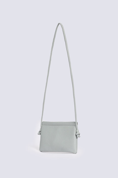 POUCH WITH HINGED CLASP DETAIL