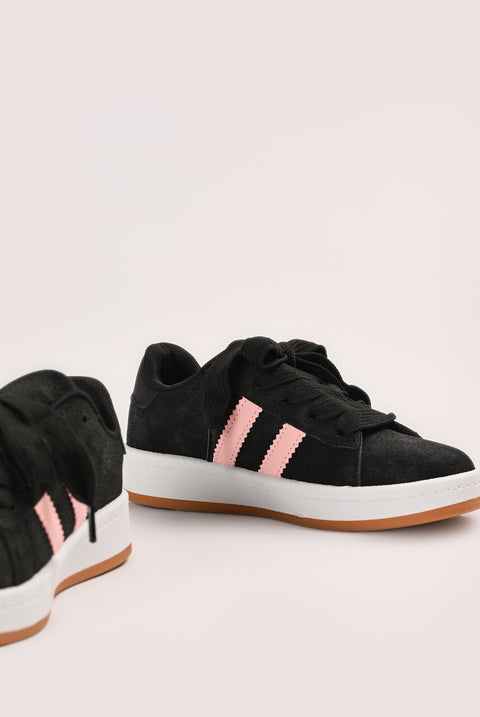 GIRLS CONTRAST DETAIL SNEAKERS