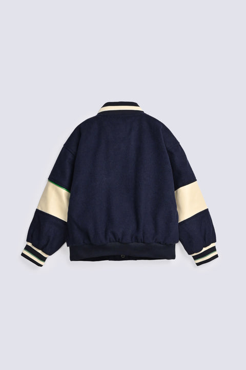 BOYS EMBELLISHED VARSITY JACKET