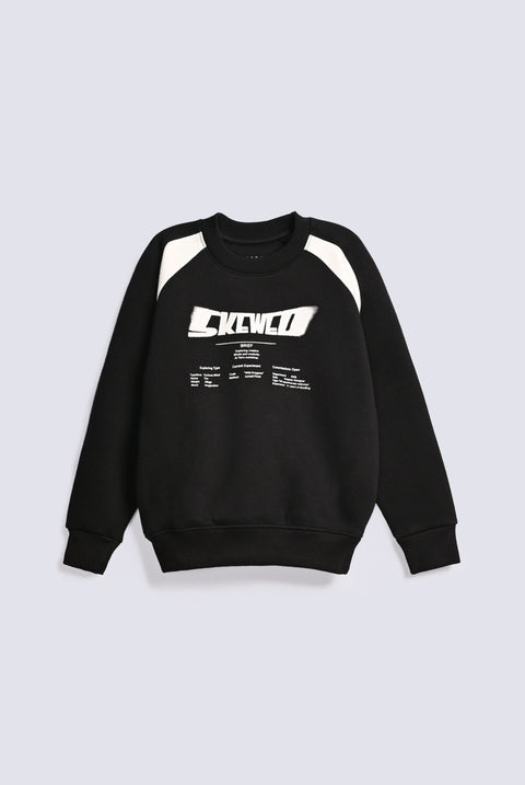 BOYS CONTRAST PANEL SWEATSHIRT