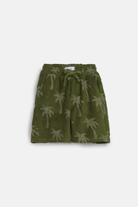 BOYS PRINTED TOWEL SHORTS