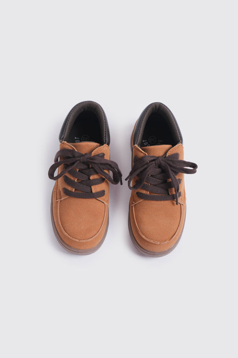 BOYS HIGH TOP SUEDE BOOTS