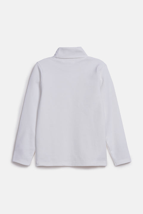 BOYS BASIC HIGH NECK T-SHIRT