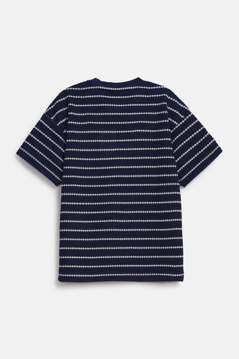 BOYS SPECIAL KNIT STRIPED TEE