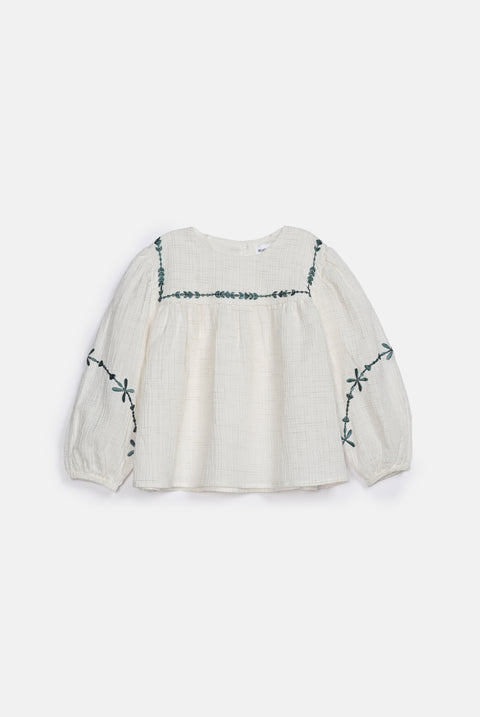GIRLS EMBROIDERED TOP
