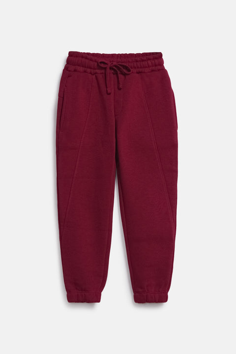 BOYS PANEL FLEECE JOGGER TROUSER