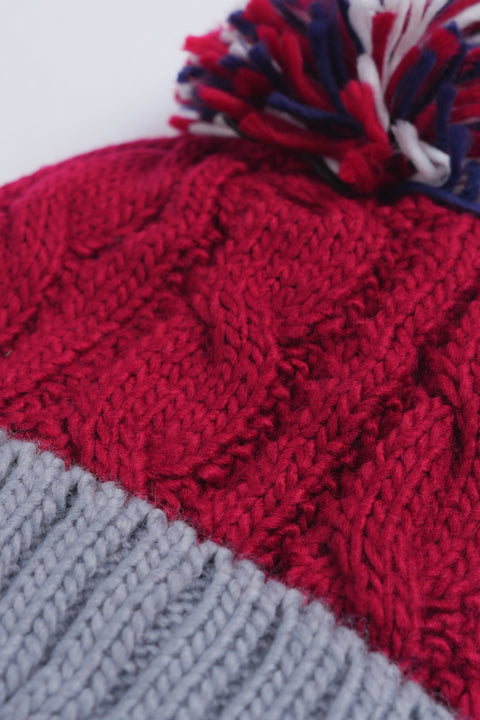 BOYS CABLE KNITTED CAP