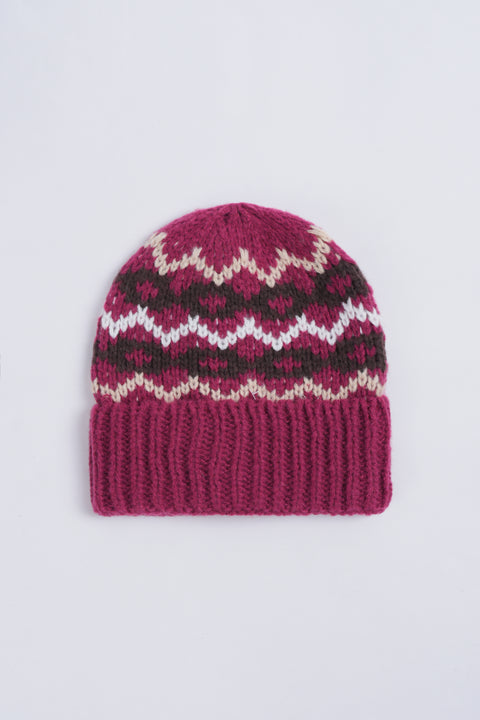 BOYS JACQUARD KNITTED CAP