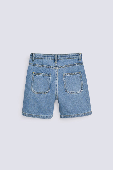 BOYS CARPENTER POCKET DENIM SHORTS