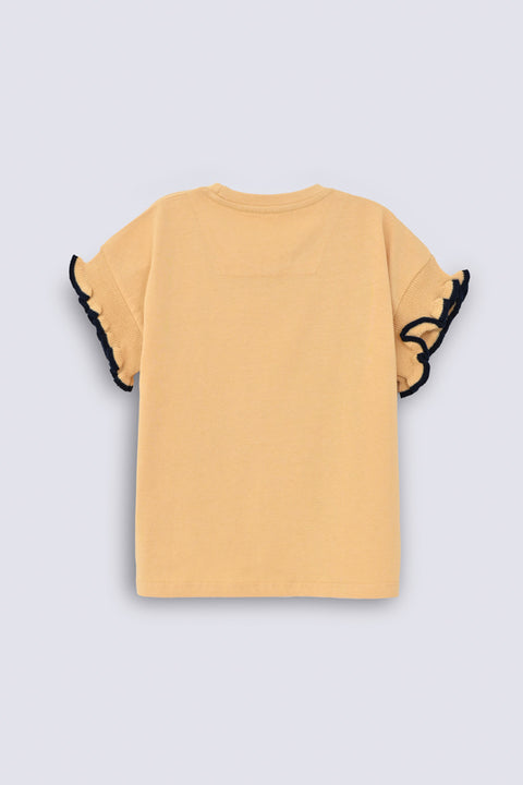 GIRLS BOXY FIT T SHIRT