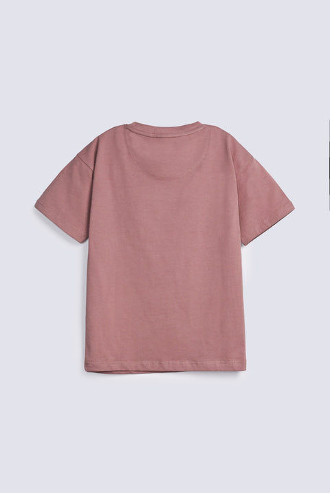 BOYS DROP SHOULDER PRINTED TEE