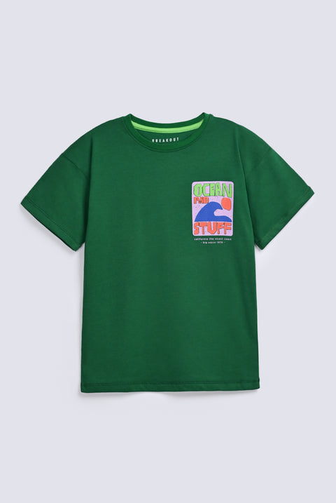BOYS DROP SHOULDER TEE