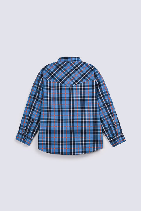 BOYS CHECKERED SHIRT