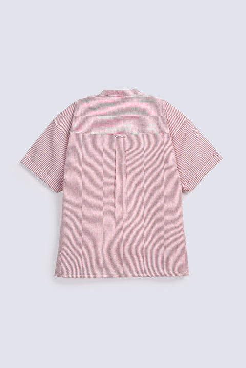 BOYS DROP SHOULDER STRIPER SHIRT