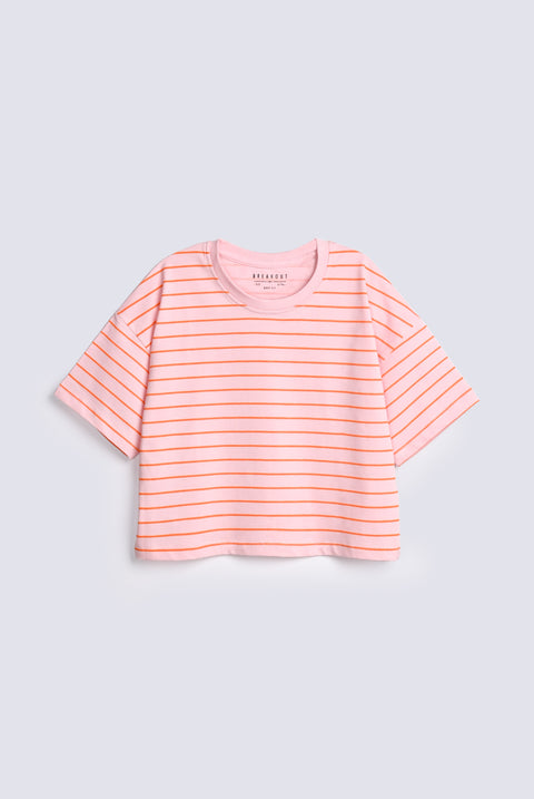 GIRLS BOXY FIT T SHIRT