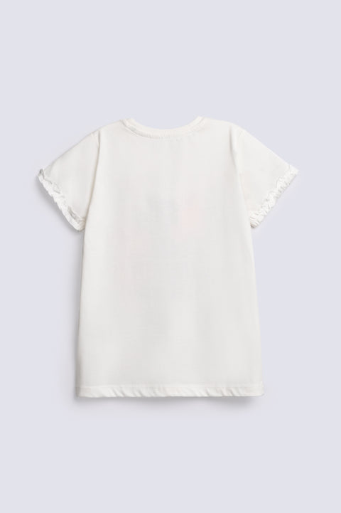 GIRLS PRINTED T SHIRT