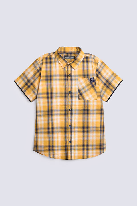 BOYS CHECKERED SHIRT