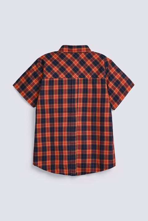 BOYS CHECKERED SHIRT