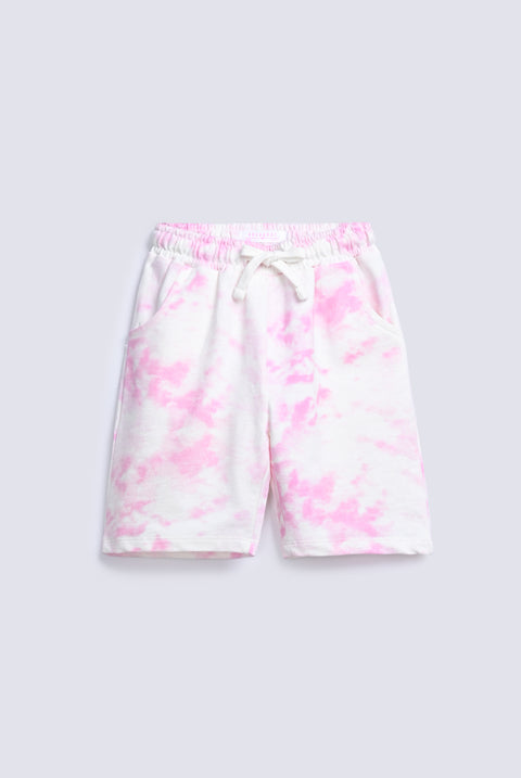 GIRLS TIE & DYE SHORT