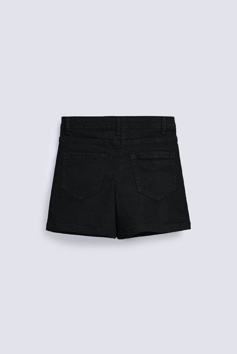 GIRLS BASIC DENIM SHORTS