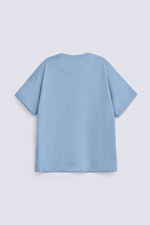 BOYS DROP SHOULDER POCKET DETAIL TEE