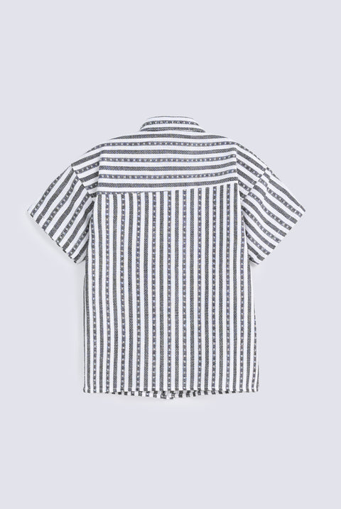 BOYS JACQUARD SHIRT