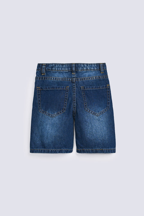 BOYS BASIC DENIM SHORTS