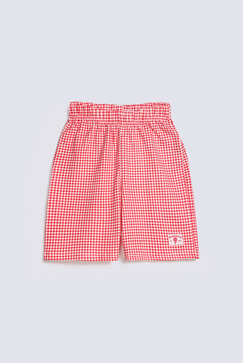 GIRLS CHECKERED SHORTS