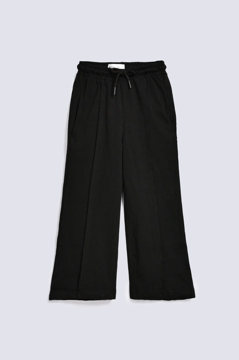 GIRLS FRONT PLEATED LOOSE TROUSER