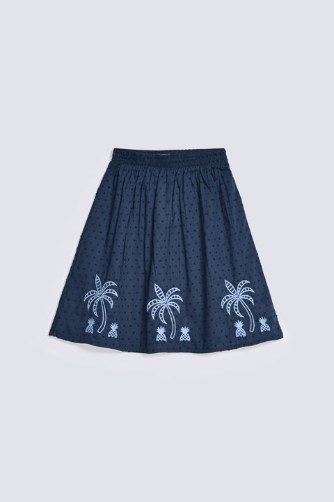 GIRLS EMBROIDERED SKIRT