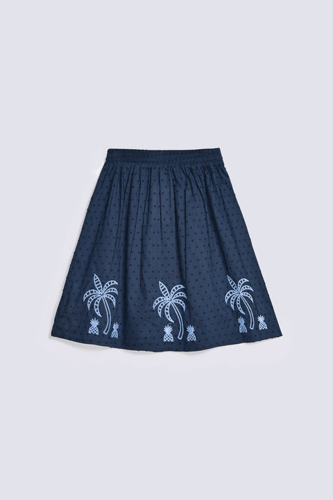 GIRLS EMBROIDERED SKIRT