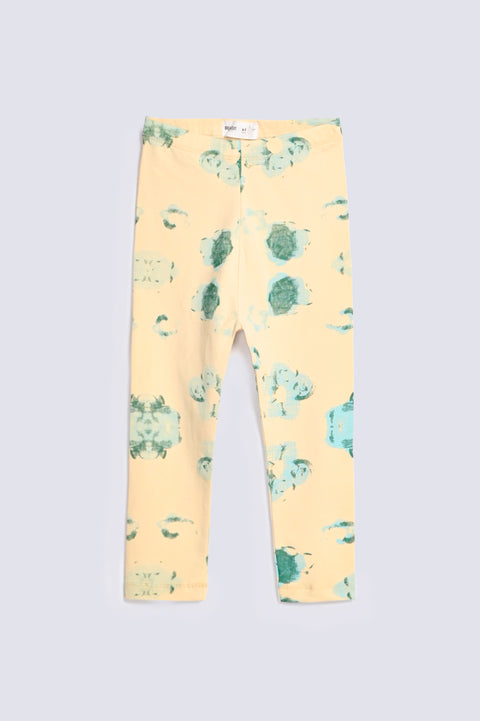 GIRLS PRINTED FLORAL TIGHTS