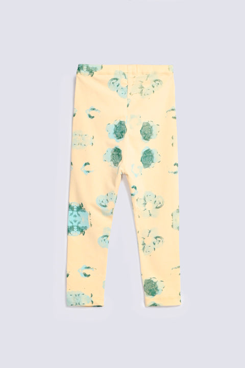 GIRLS PRINTED FLORAL TIGHTS