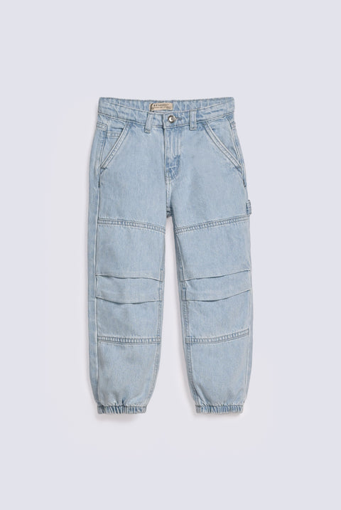 BOYS PLEATED JOGGER TROUSER
