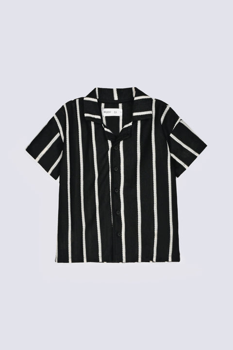 BOYS SPECIAL KNIT RESORT COLLAR SHIRT