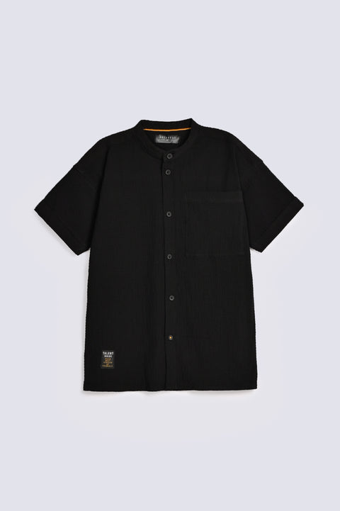 BOYS SEERSUCKER SHIRT
