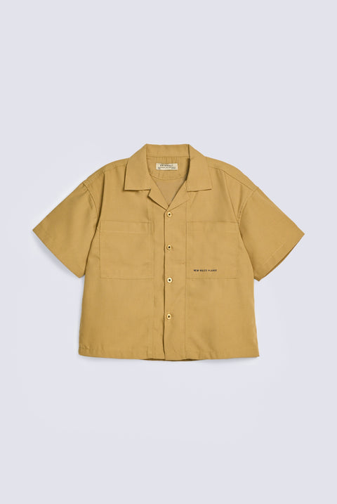 BOYS BOXY FIT DOUBLE POCKET SHIRT