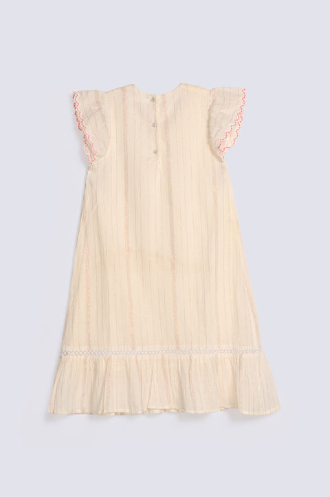 GIRLS EMBROIDERED LONG DRESS