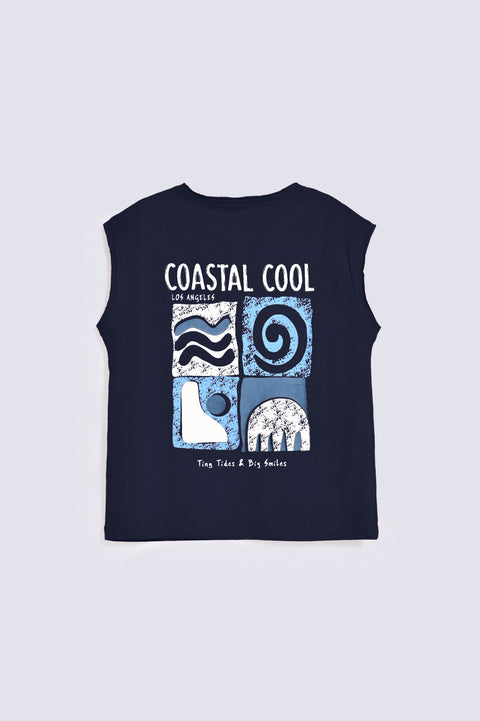 BOYS DROP SHOULDER TANK TOP