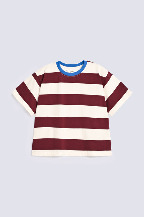 BOYS BOXY FIT STRIPED TEE