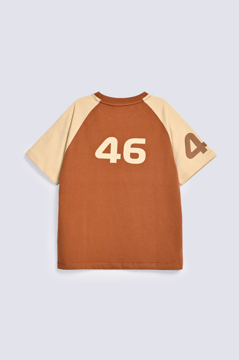 BOYS CONTRAST RAGLAN SLEEVE TEE