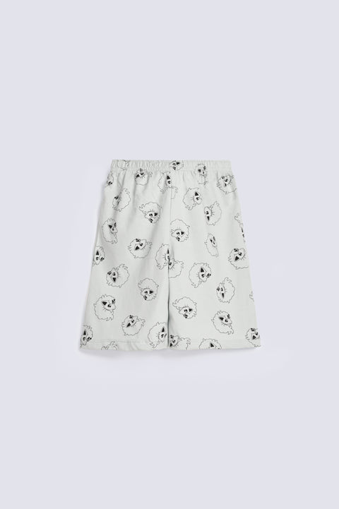 GIRLS UNICORN PRINTED SHORTS