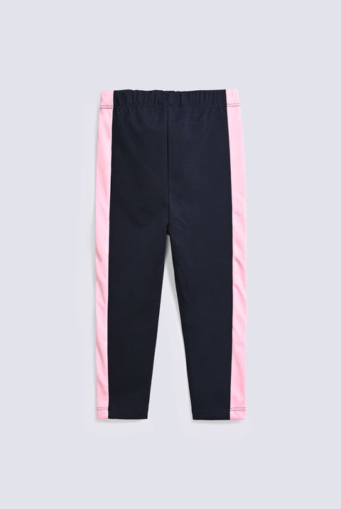 GIRLS PANELED SPORTY TIGHTS