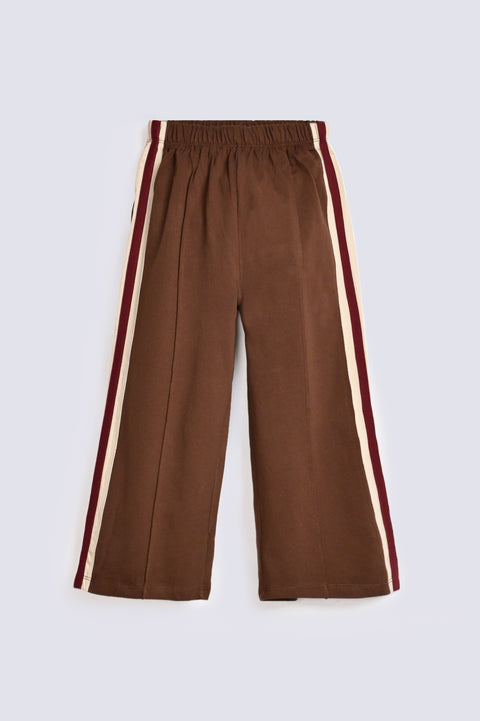 GIRLS LOOSE TROUSER WITH SIDE PANEL