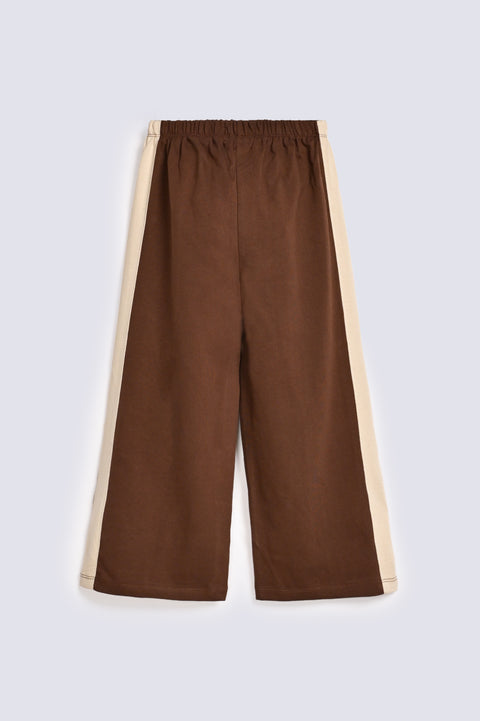 GIRLS LOOSE TROUSER WITH SIDE PANEL