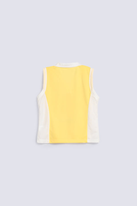 GIRLS SLEEVELESS POLO