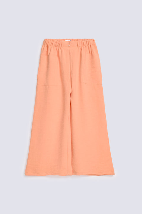 GIRLS WIDE LEG TROUSER