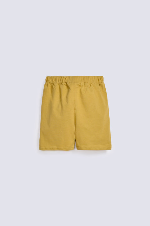 GIRLS DAISY KNIT SHORTS