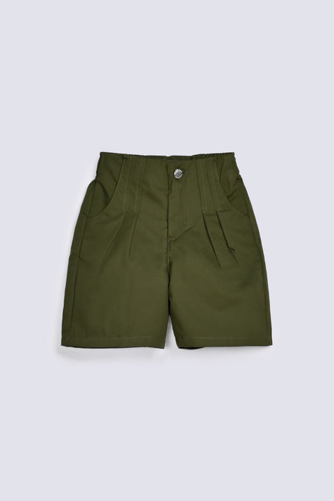 GIRLS PLEATED SHORTS