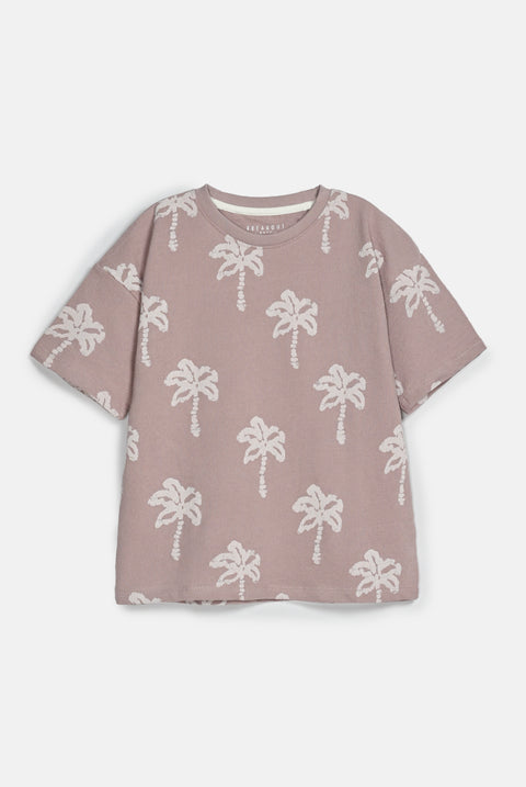 BOYS SPECIAL KNIT PRINTED TEE